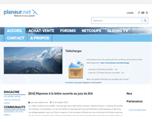 Tablet Screenshot of planeur.net