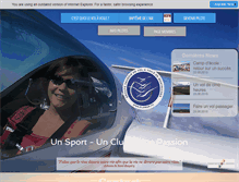 Tablet Screenshot of planeur.ch